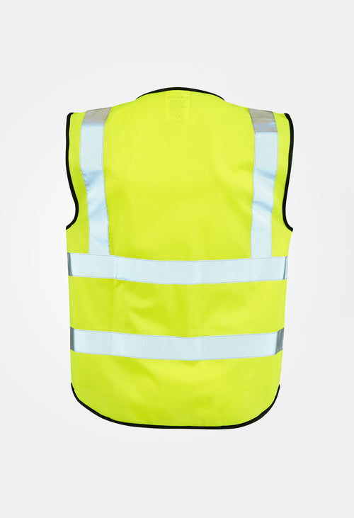 Hi Vis Executive Vests with Zip & Pockets